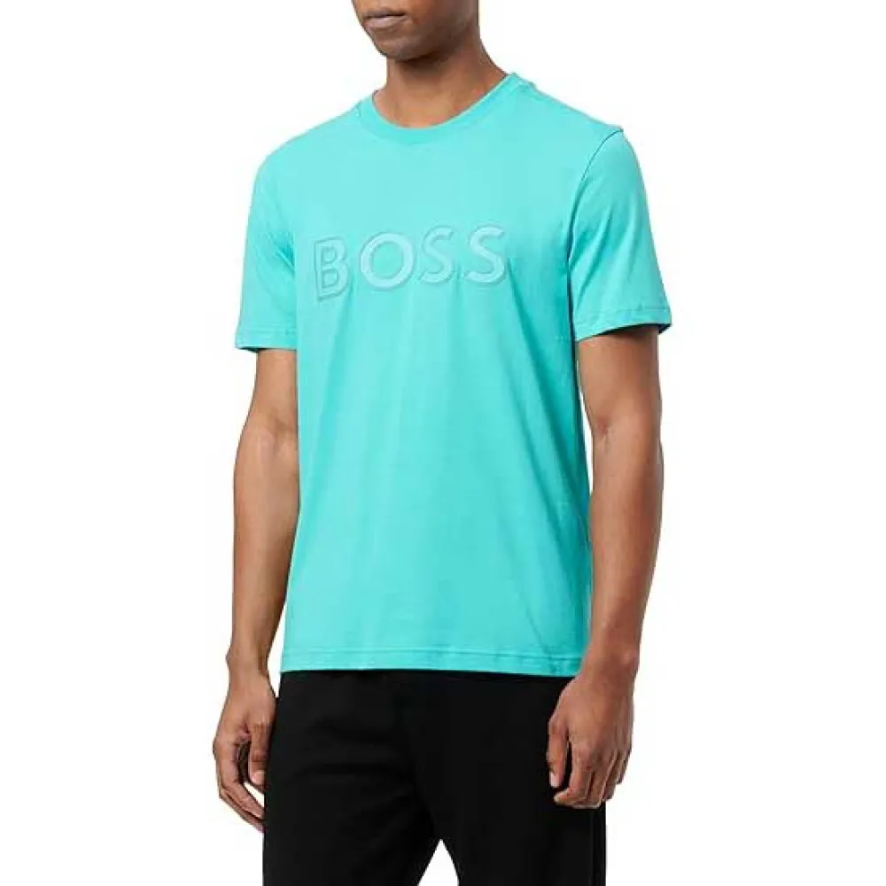 

Футболка с коротким рукавом BOSS 10247491, синий