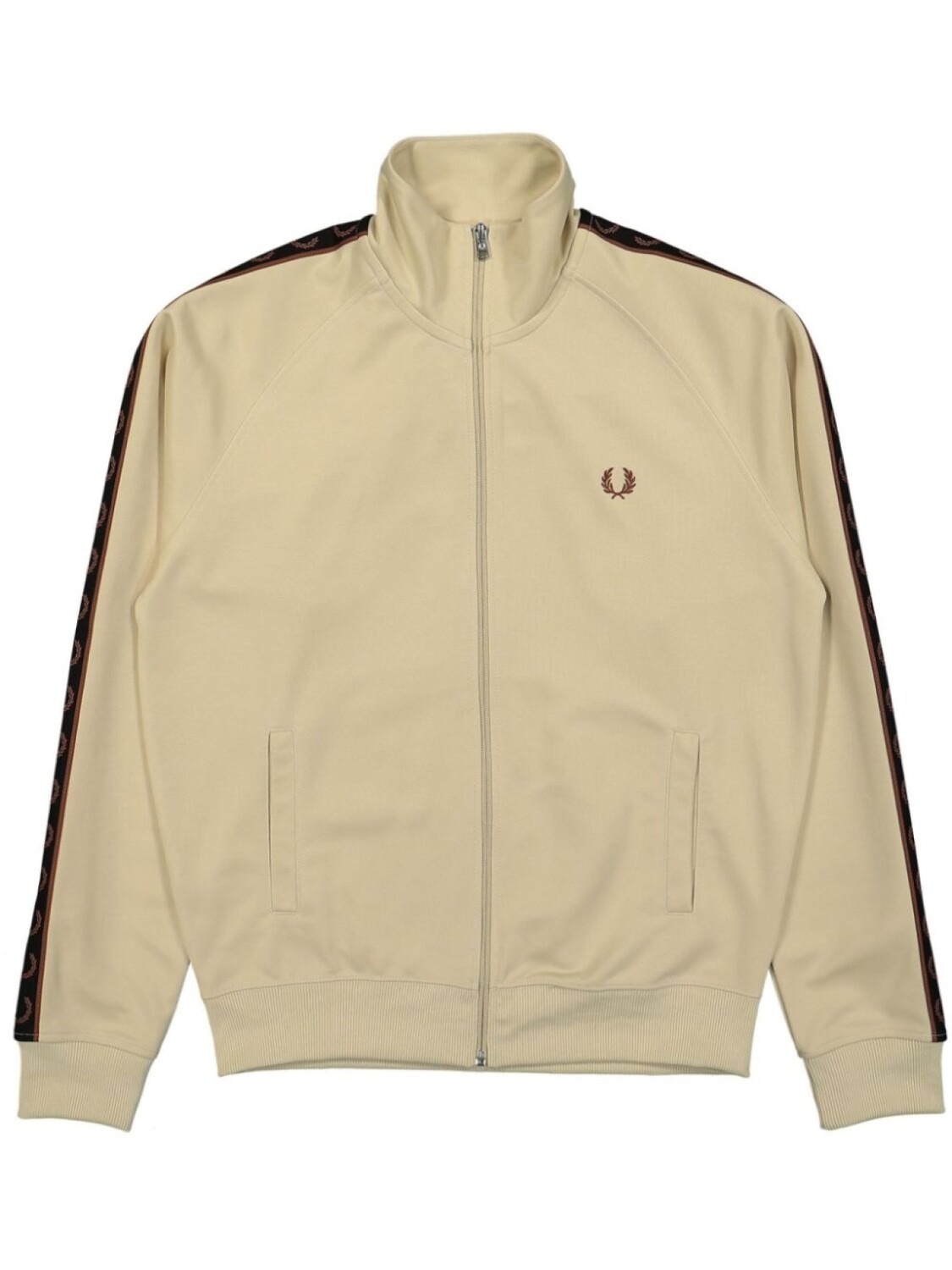 

Fred Perry спортивная куртка с контрастной отделкой, серый
