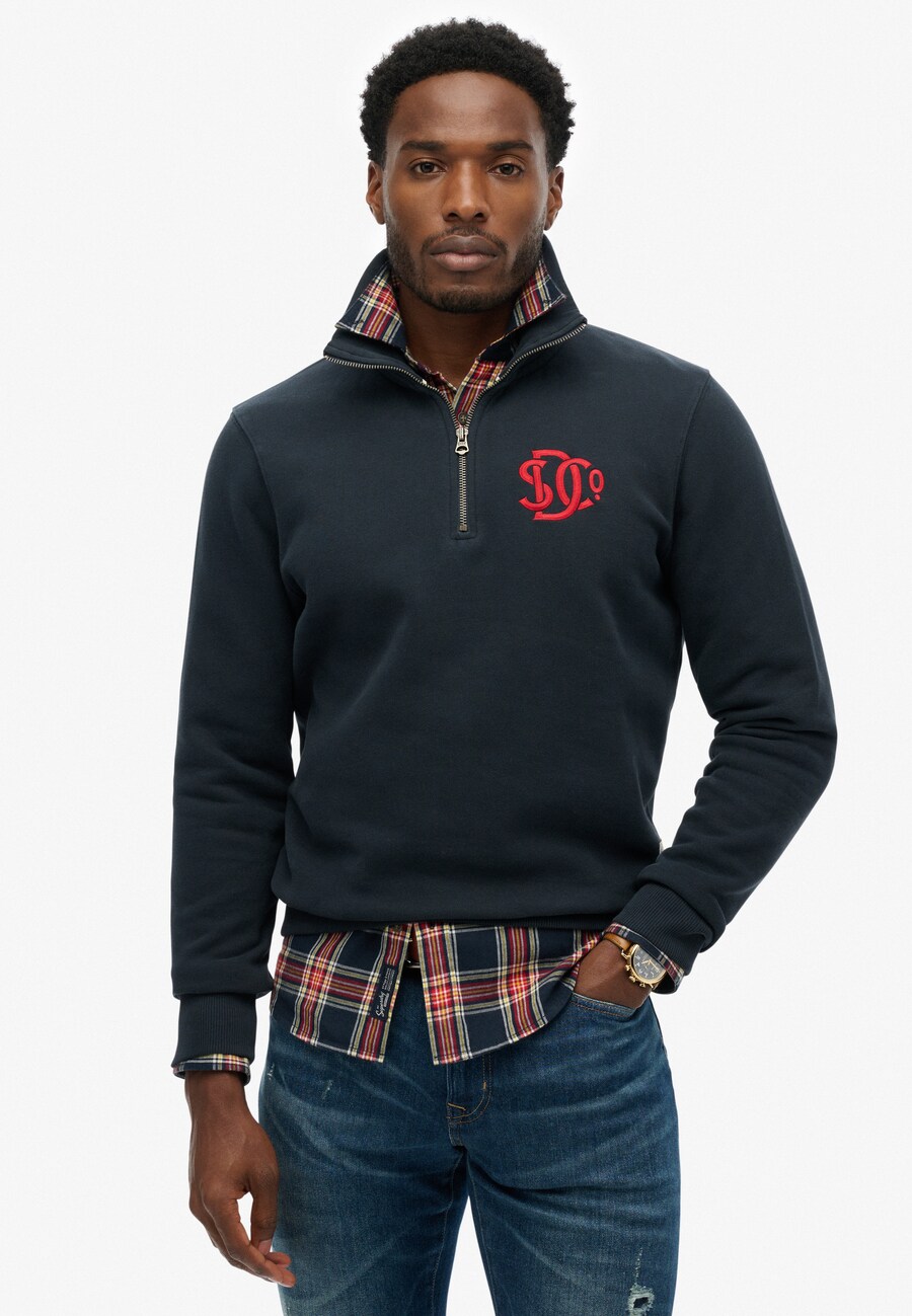 Толстовка Superdry SD & CO Neon, темно-синий