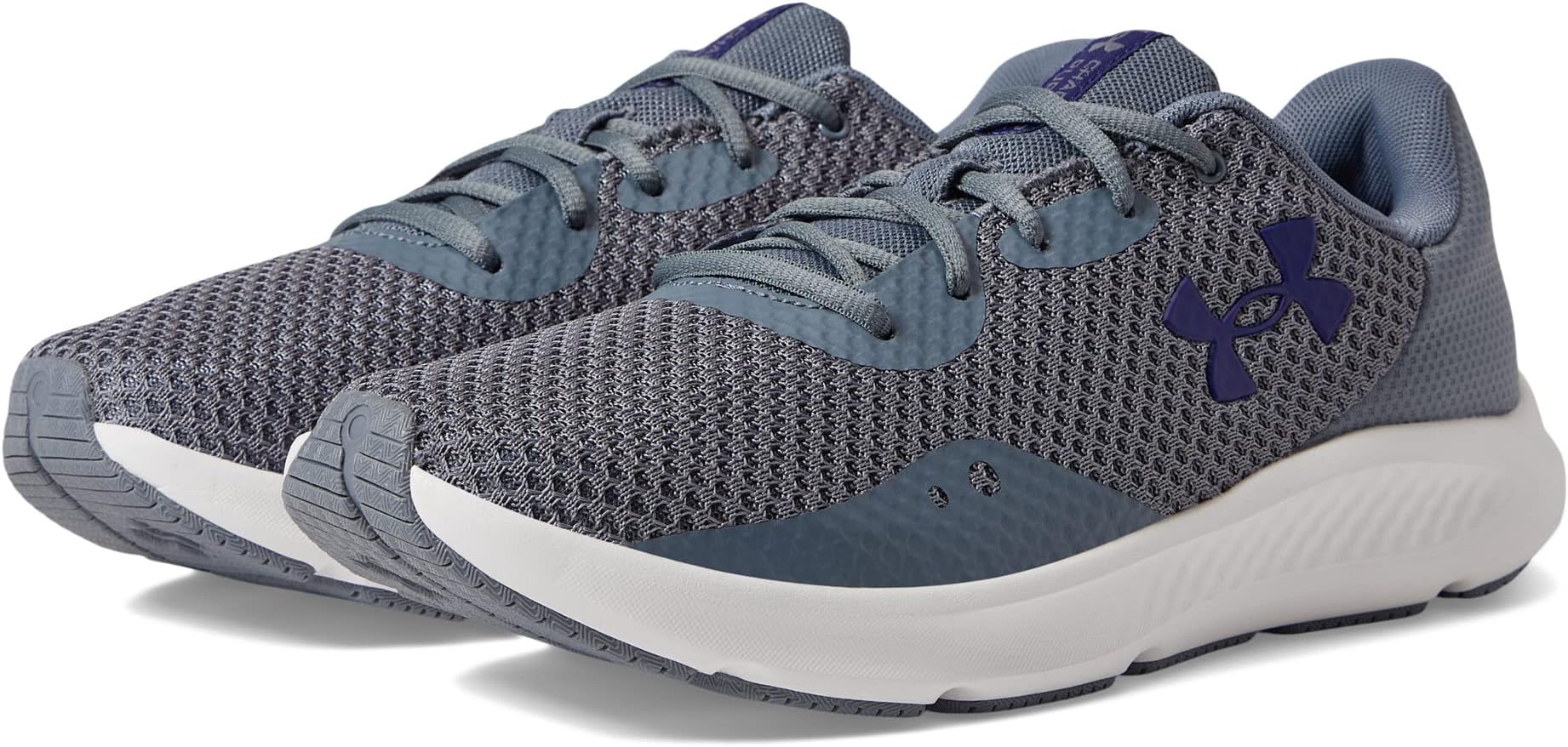 

Кроссовки Under Armour Charged Pursuit 3, цвет Gravel/Gravel/Sonar Blue