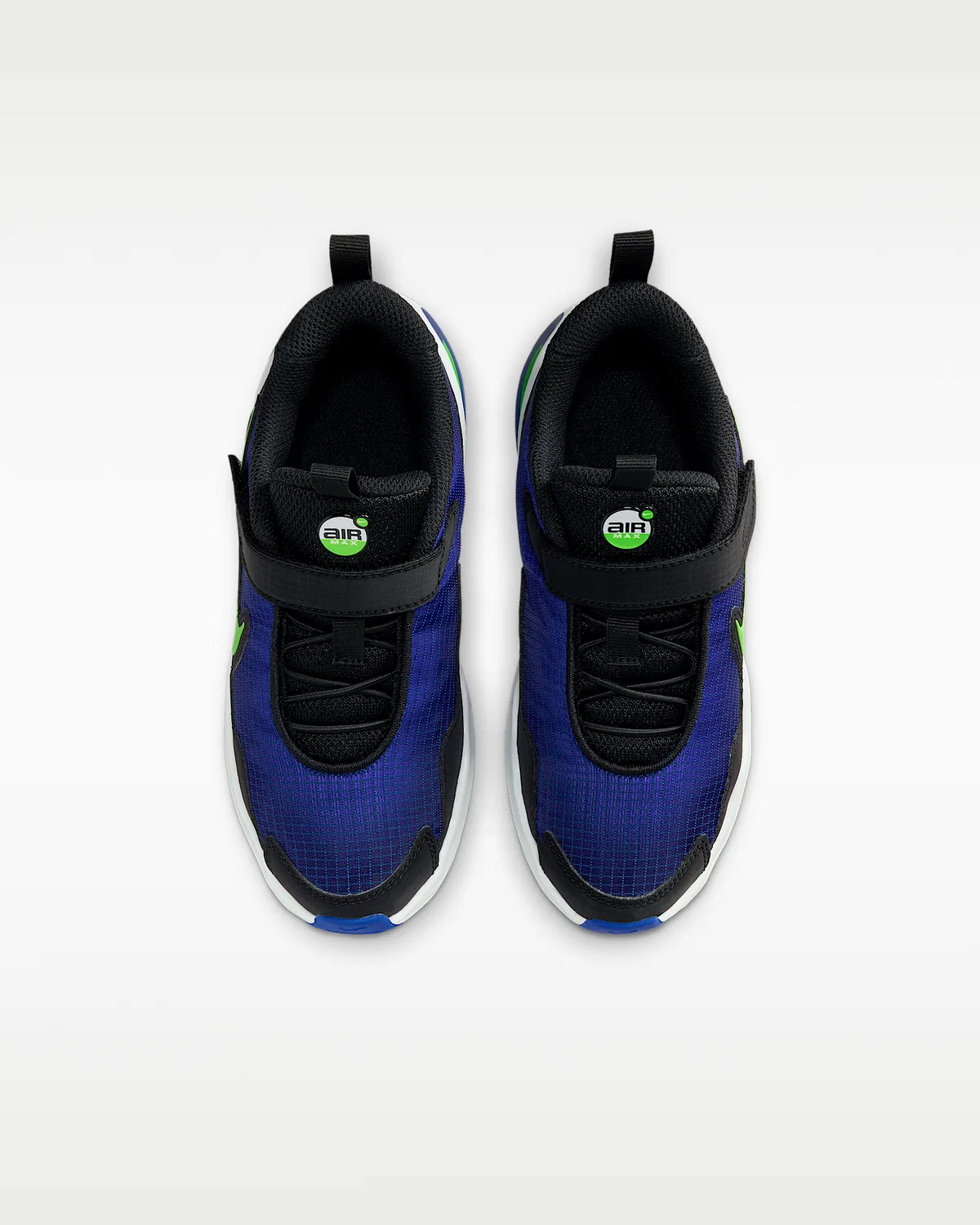 Детские кроссовки Nike Air Max Nova, Racer Blue/Black/White/Green Strike — фото 4