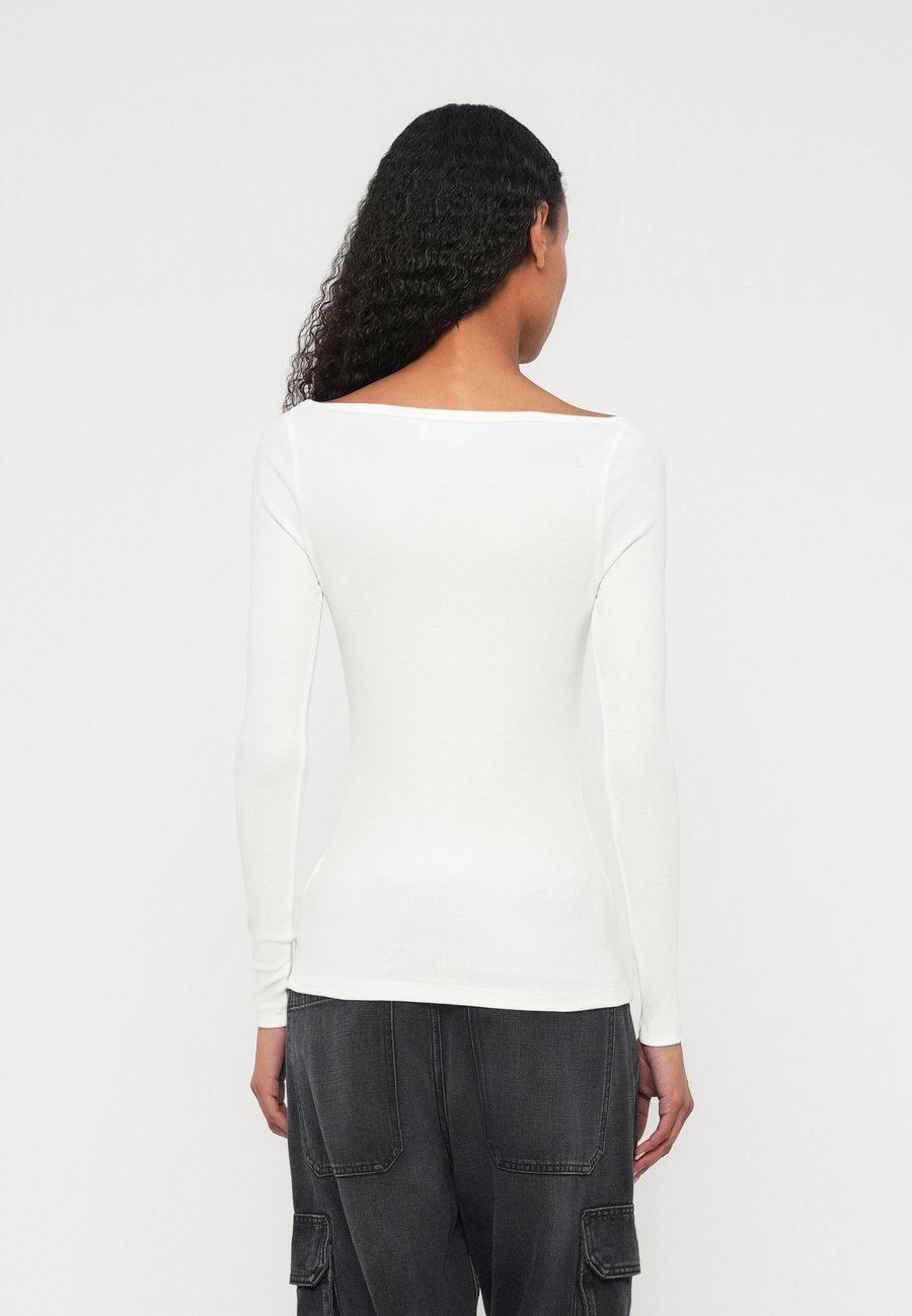 Топ Diesel Long sleeved top, White — фото 3
