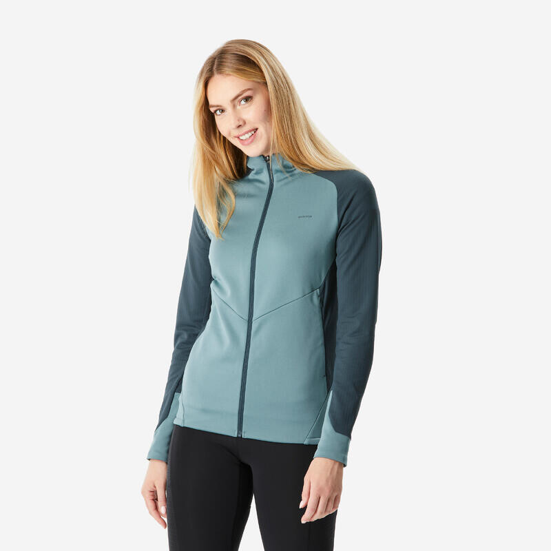 

Женский флис Quechua, цвет deep sea turquoise