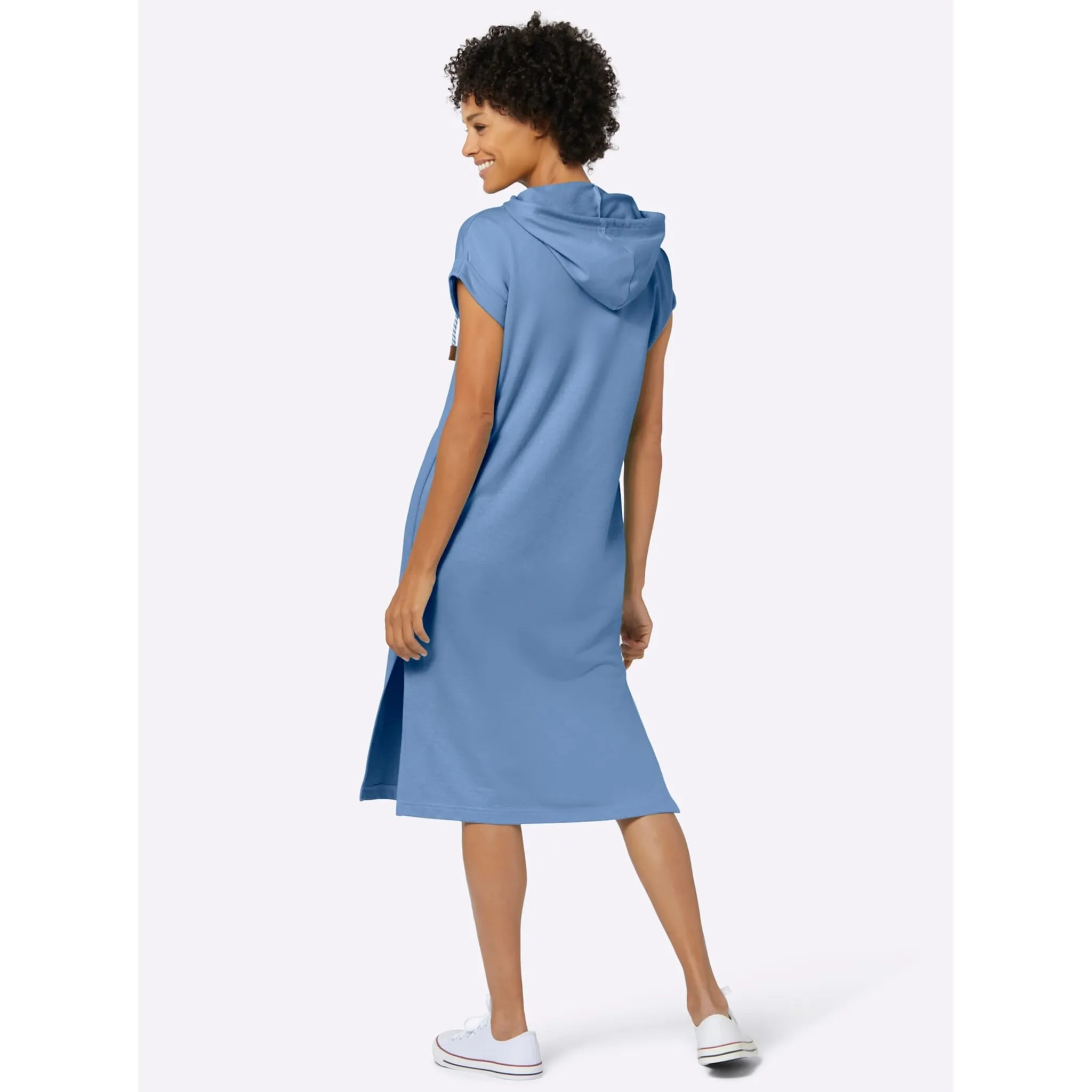 

Повседневное платье-футляр "Платье из джерси" Casual Looks, синий