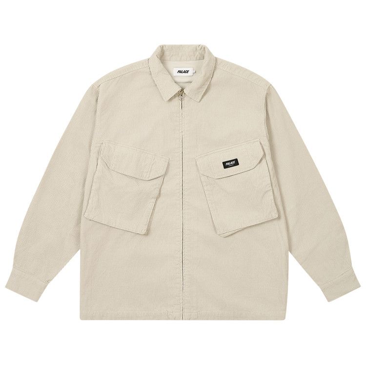 

Рубашка Palace Cord PDU Overshirt, Concrete Grey
