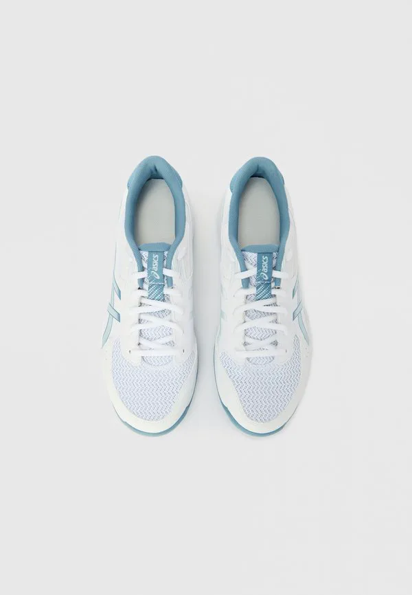Волейбольные кроссовки gel rocket 12 Asics, White/Cool Grey — фото 4