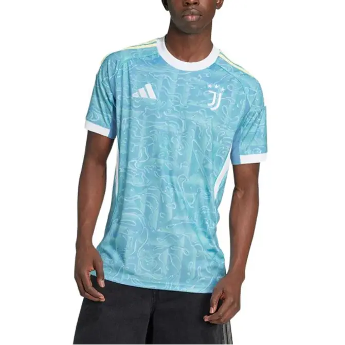 Футболка Juventus 25/26 Away с доставкой для участников AdiClub Adidas, синий — фото 3