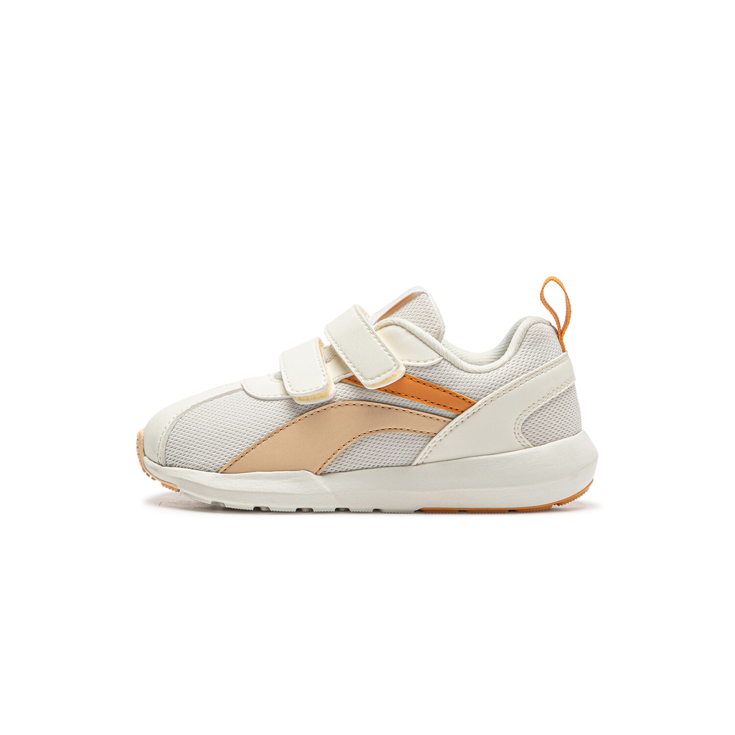 

Кроссовки LINING YOUNG Sports Life Collection Kids Lifestyle Shoes Kids Low-top Beige/White/Orange, белый/оранжевый