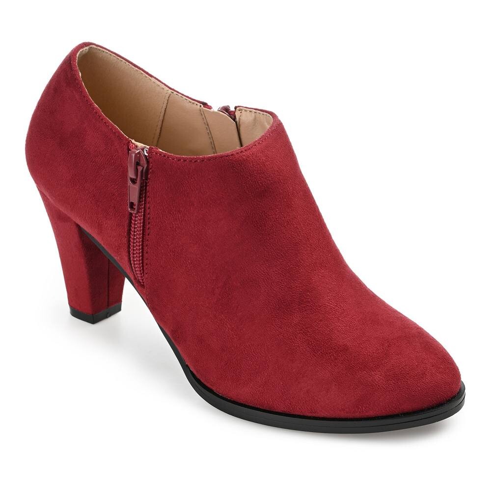 Женские ботильоны Journee Collection Sanzi, цвет Wine