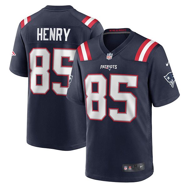 

Мужская футболка hunter henry navy new england patriots team game Nike