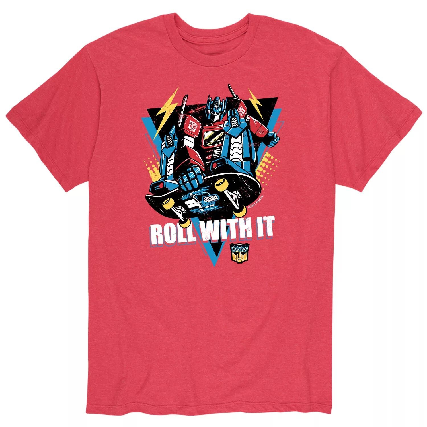 

Мужская футболка Transformers Roll With It Licensed Character