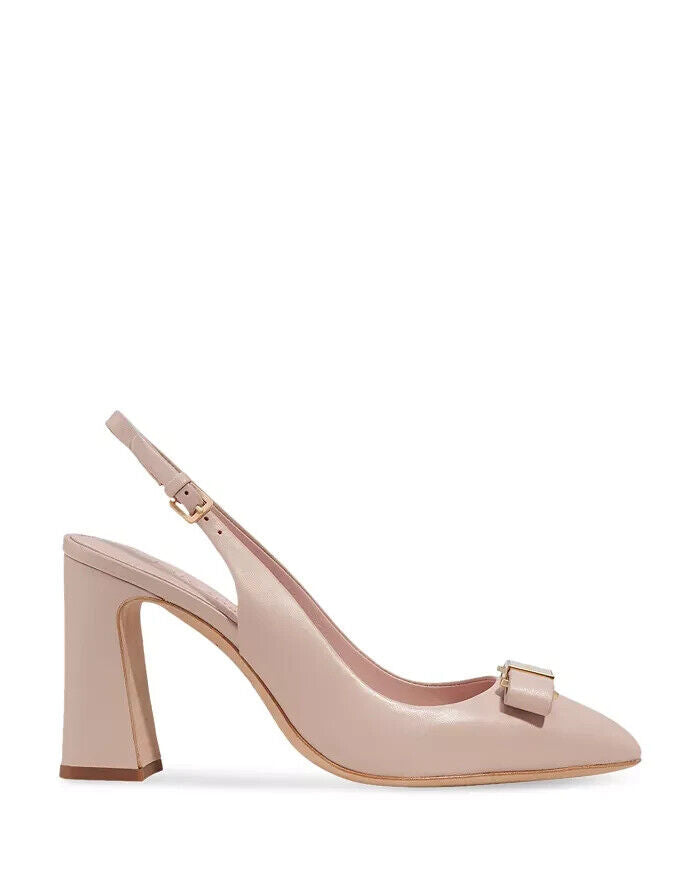 Kate Spade New York Bowdie KB829 Женские туфли-лодочки на устойчивом каблуке 7,5, розовый — фото 2