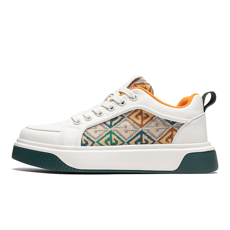 

Низкие мужские кроссовки Colorful Creations, White Green