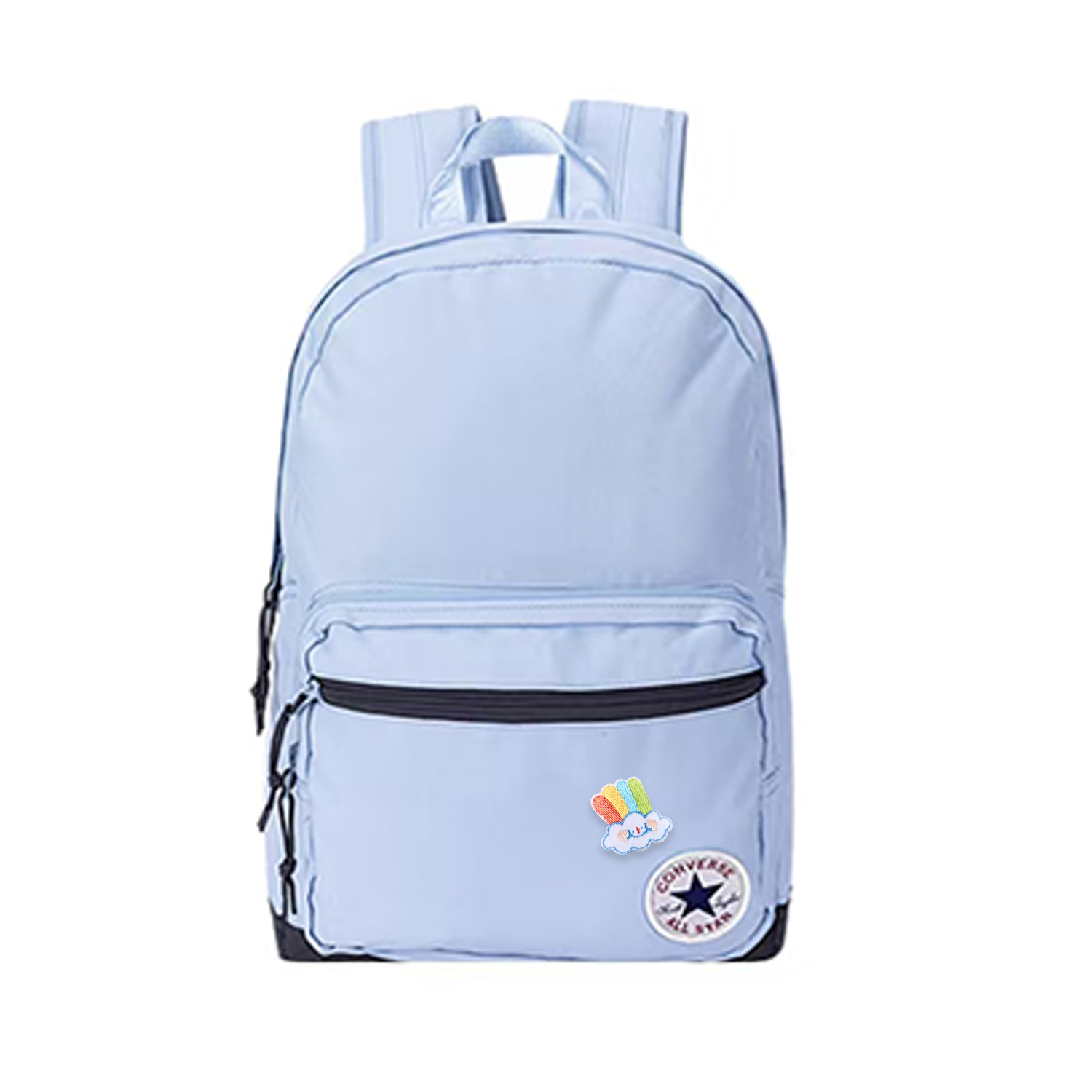 

Converse Средний рюкзак из полиэстера для женщин Light Haze Blue, Rainbow Glow