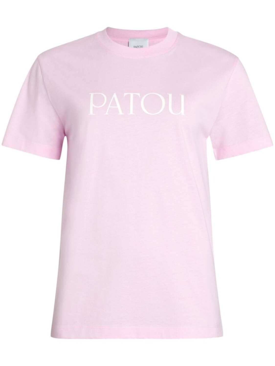 

Patou футболка из органического хлопка с логотипом, розовый
