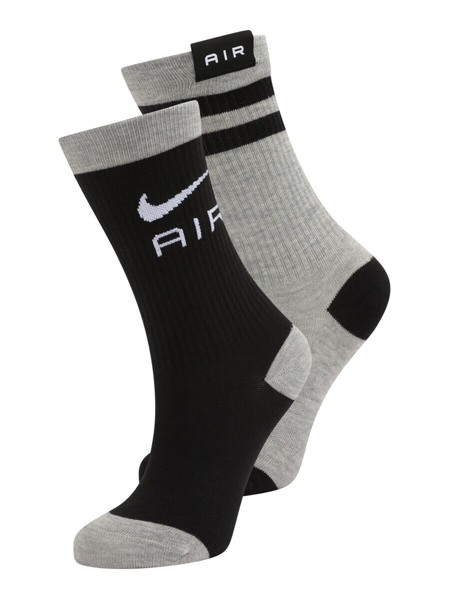 

Носки NIKE Athletic Socks Everyday Essentials, серый/черный