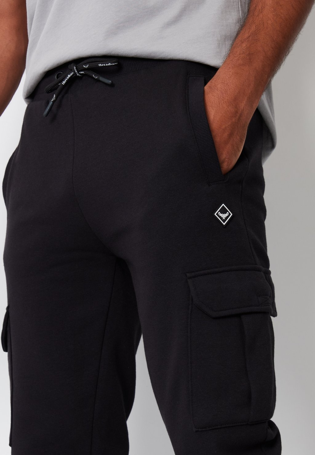 

Спортивные брюки STEFANO 2 PACK Threadbare, черный