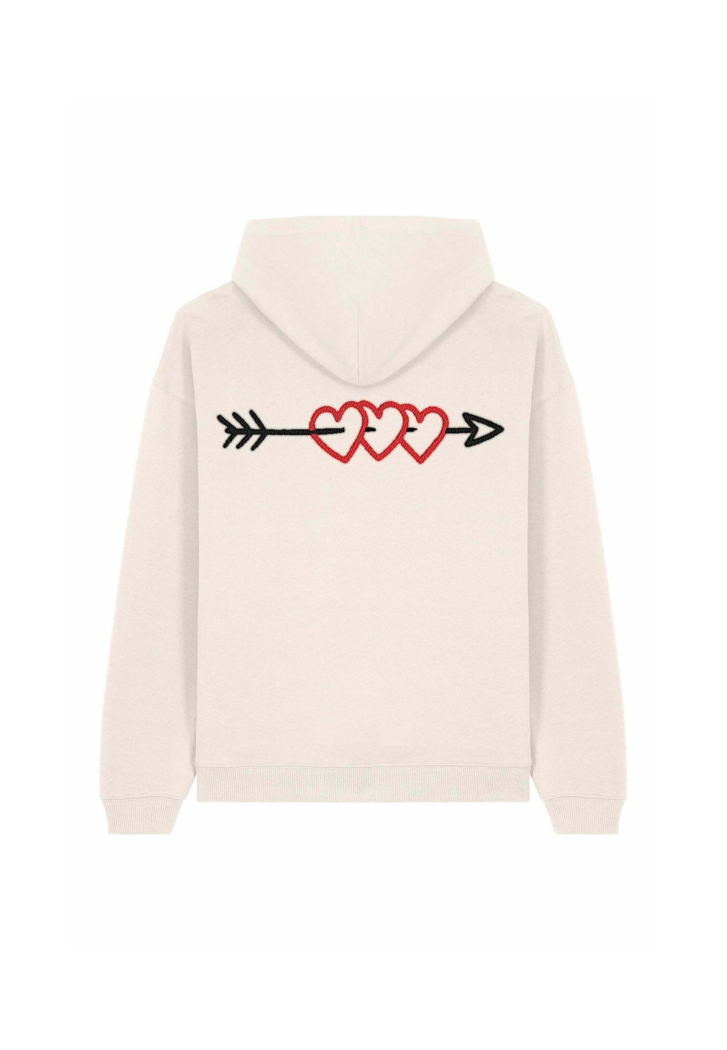 

Толстовка ARROW BACK EMBROIDERY HEAVYWEIGHT - Hoodie Mira Paris, кремовый