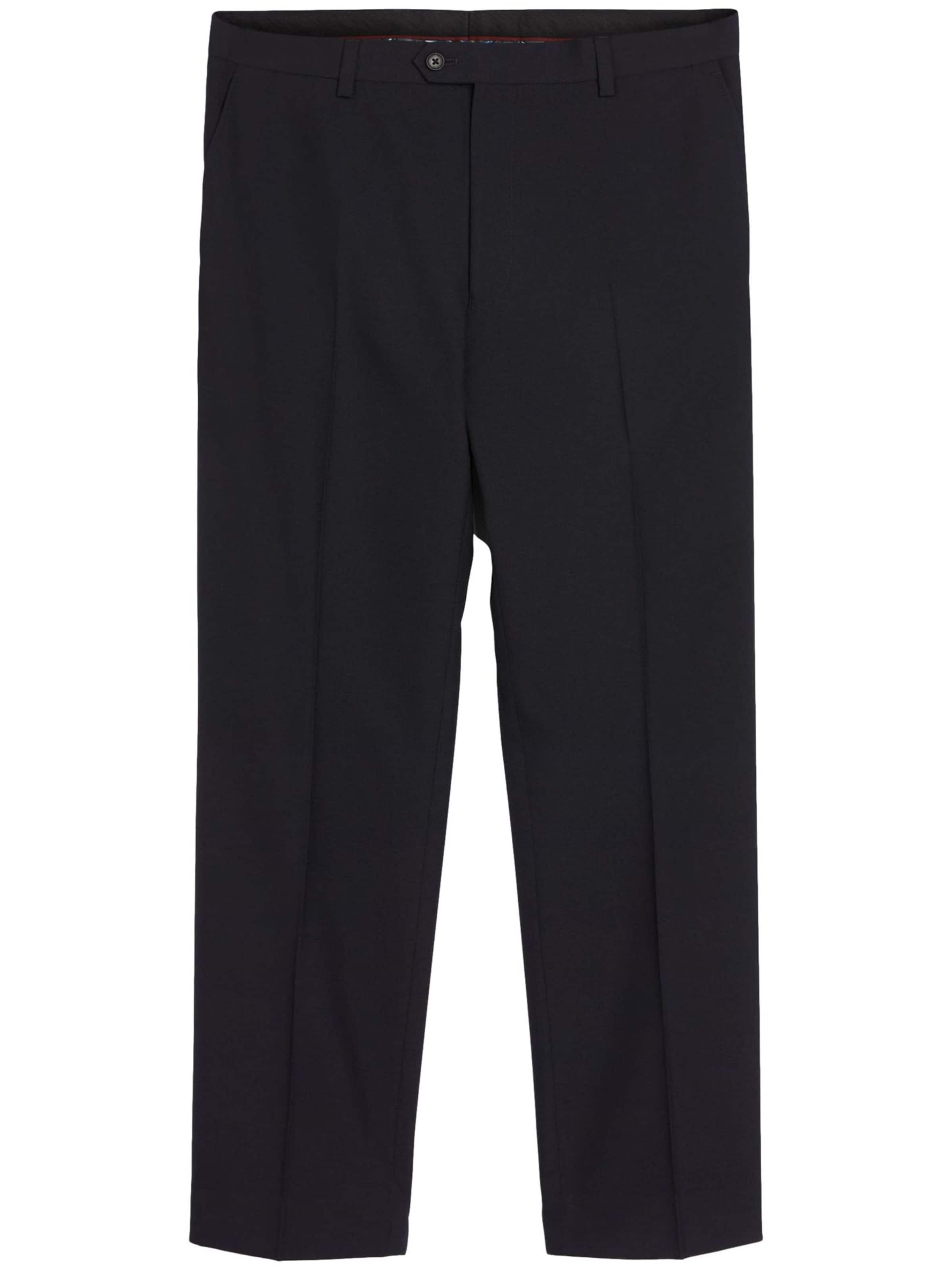 Next Плиссированные брюки Regular в цвете Navy