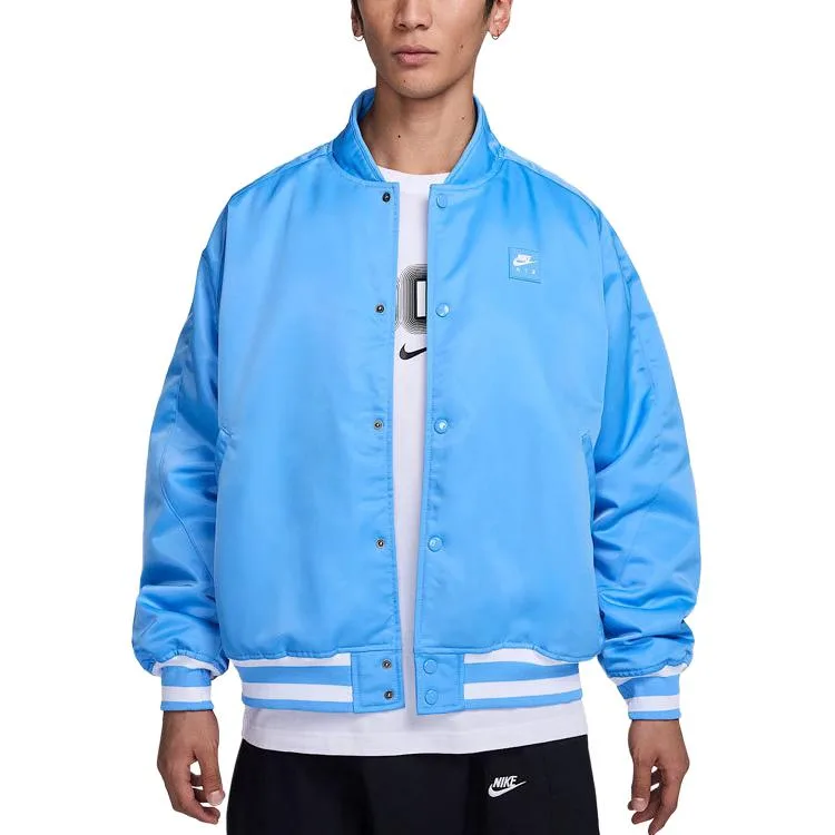 Nike Пуховик мужской Blue Stand Collar Moderate