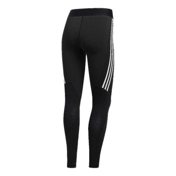 Штаны alphaskin 3 полоски длинные колготки азиатские размеры Adidas, черный — фото 2