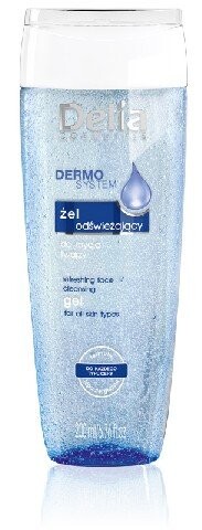 

Освежающий гель для умывания, 200 мл Delia Cosmetics, Dermo System