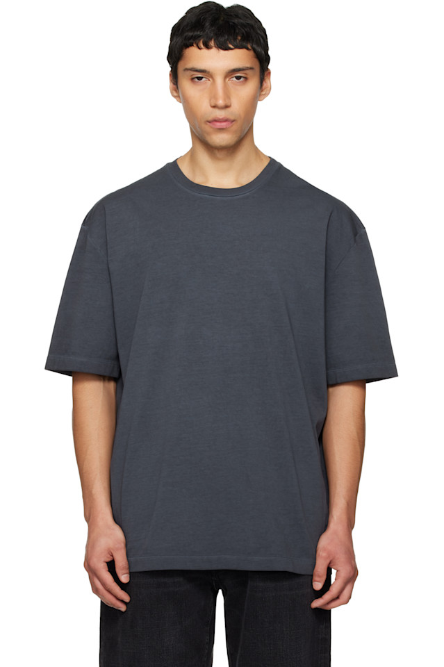 

Maison Margiela Выцветшая серая футболка