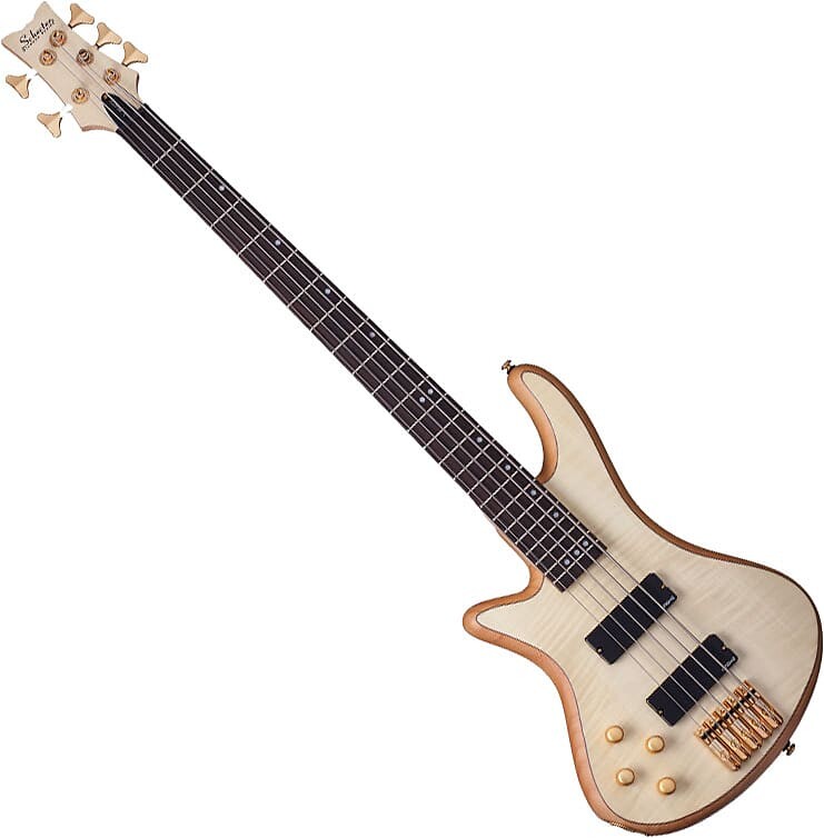 

Басс гитара Schecter Stiletto Custom-5 Left-Handed Electric Bass Gloss Natural