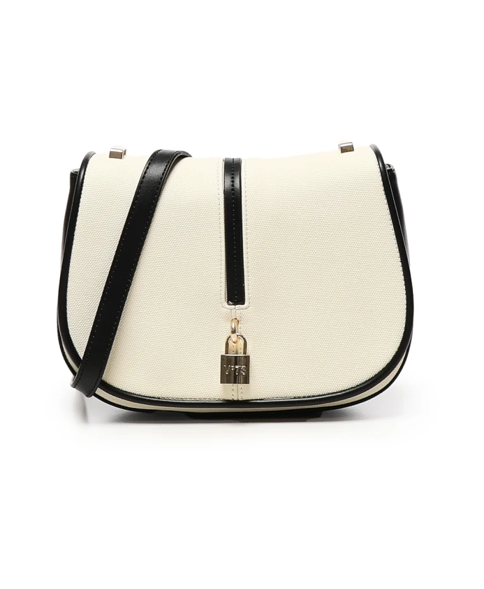 

Персонализированная сумка через плечо с замком. V73, бежевый