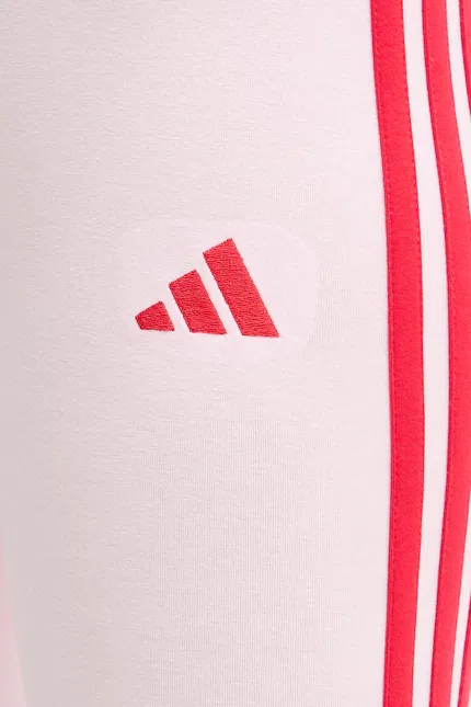 Леггинсы из эластичной ткани Adidas, розовый — фото 4
