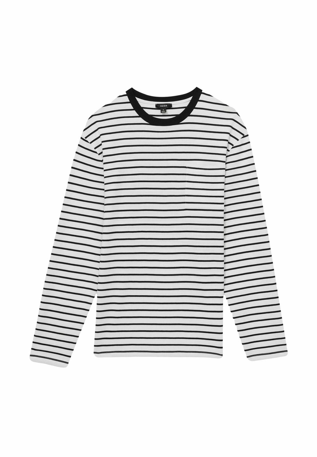 

Лонгслив REGULAR FIT - EDDIE BRETON-STRIPE Reiss, белый