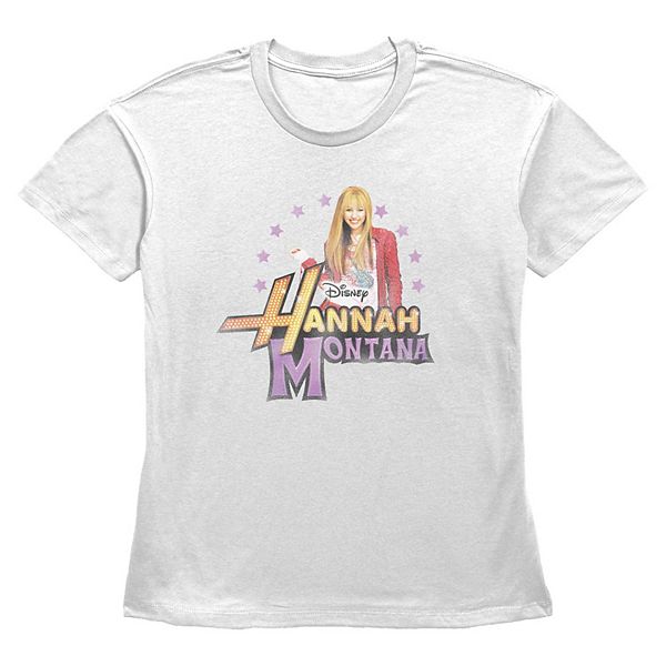 

Футболка с принтом Hannah Montana для подростков Disney, Бежевый, Футболка с принтом Hannah Montana для подростков Disney
