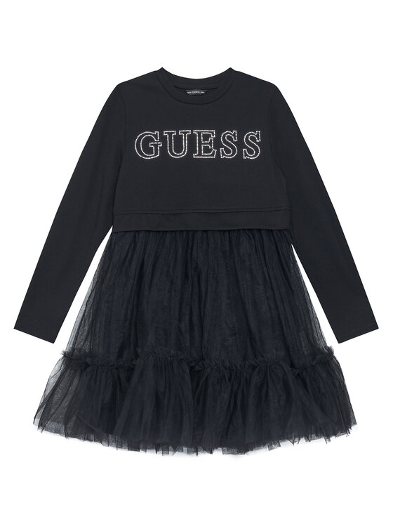 

Повседневное платье regular fit J5YK03 KAUH0 Guess, чёрный
