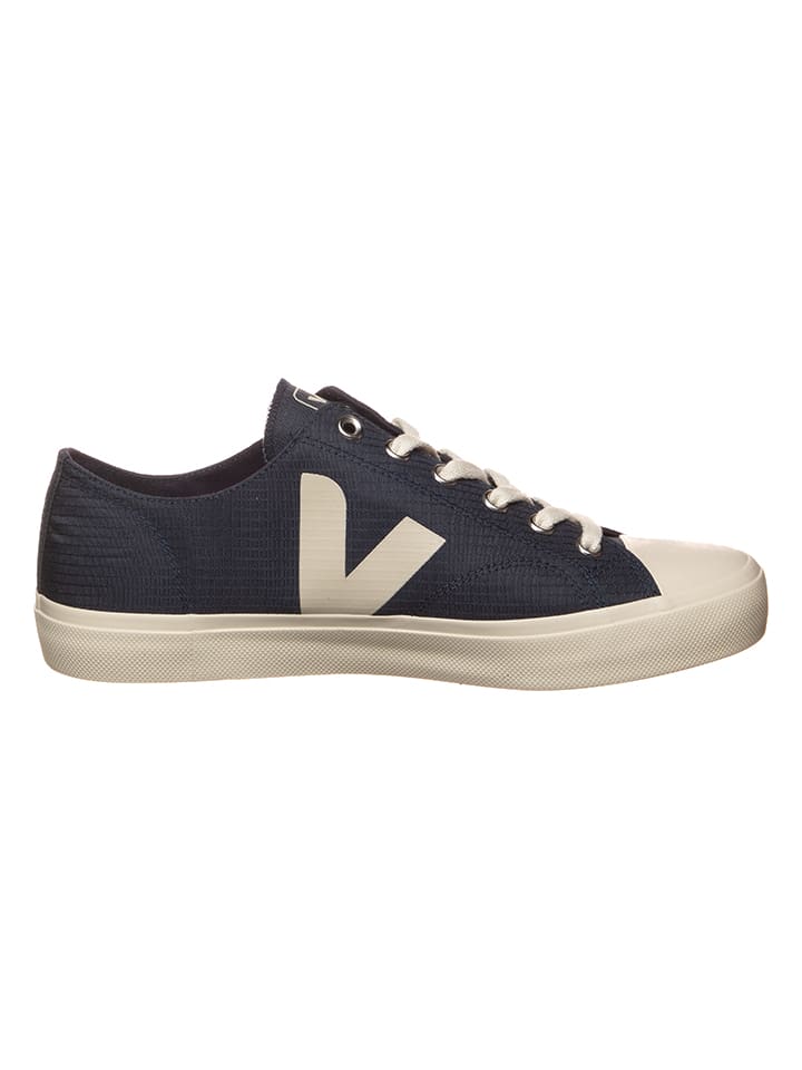 Кроссовки на шнуровке Veja Sneakers Wata II Low, цвет Dunkelblau/Creme — фото 2