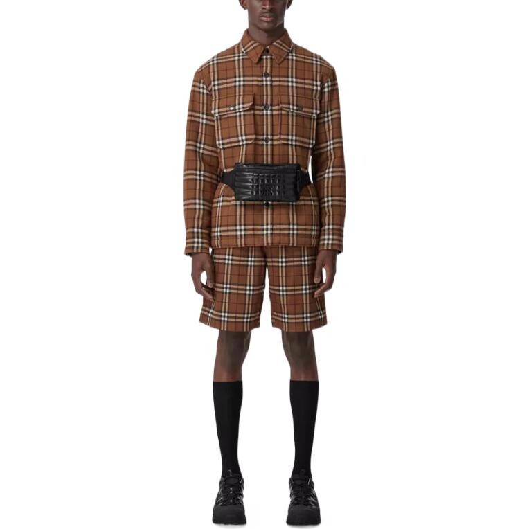 

Мужская рубашка Burberry, цвет Brown