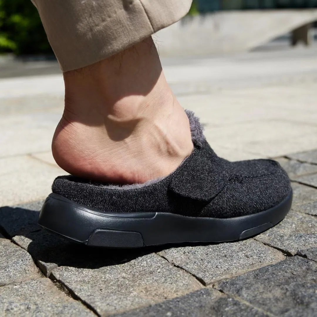 Лоферы ортопедические с поддержкой свода стопы, черный OrthoComfoot — фото 3