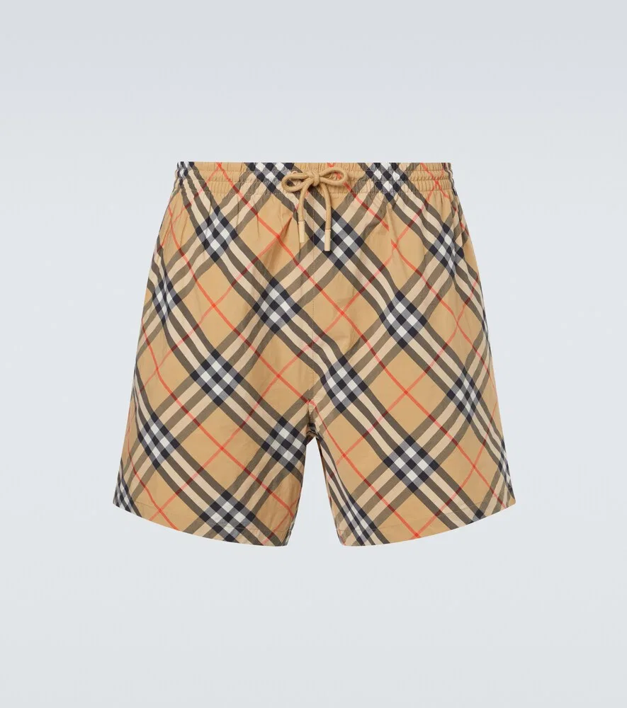 Плавки Burberry Sand Ip Check, бежевый
