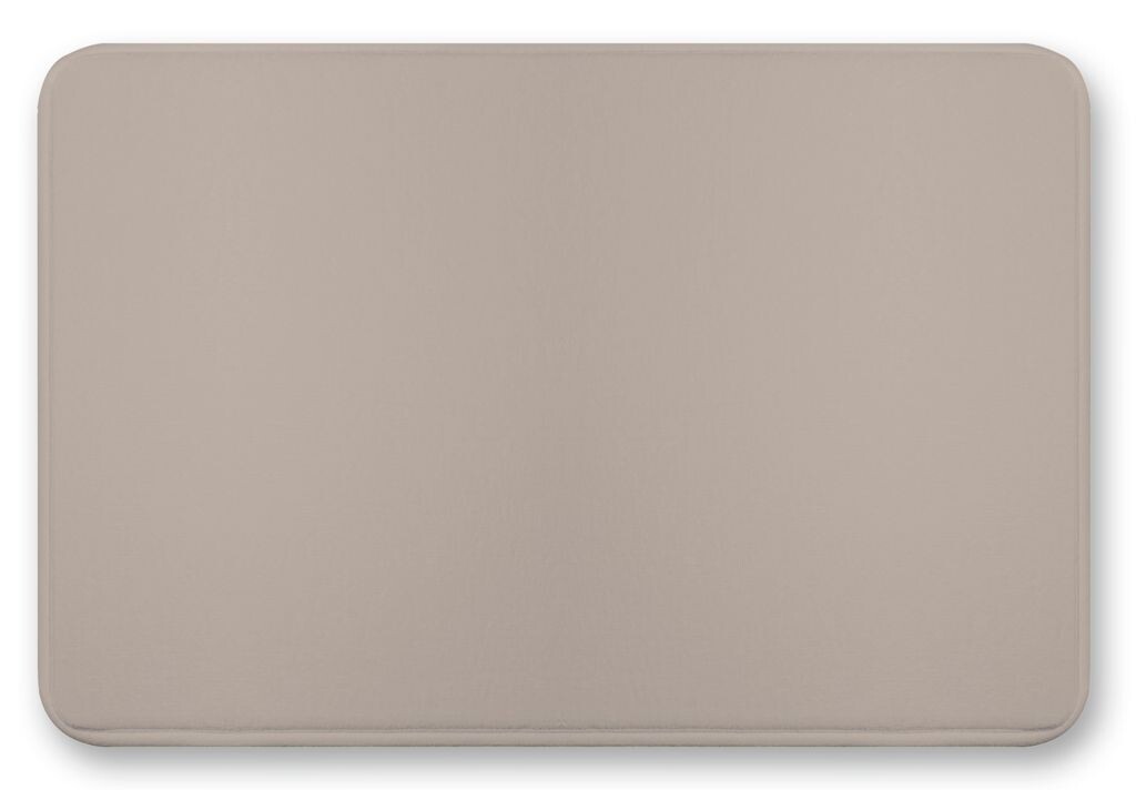 

Коврик для ванной VITAMINE, 45 x 75 см, с противоскользящим покрытием, серо-коричневый Douceur d'interieur, бежевый