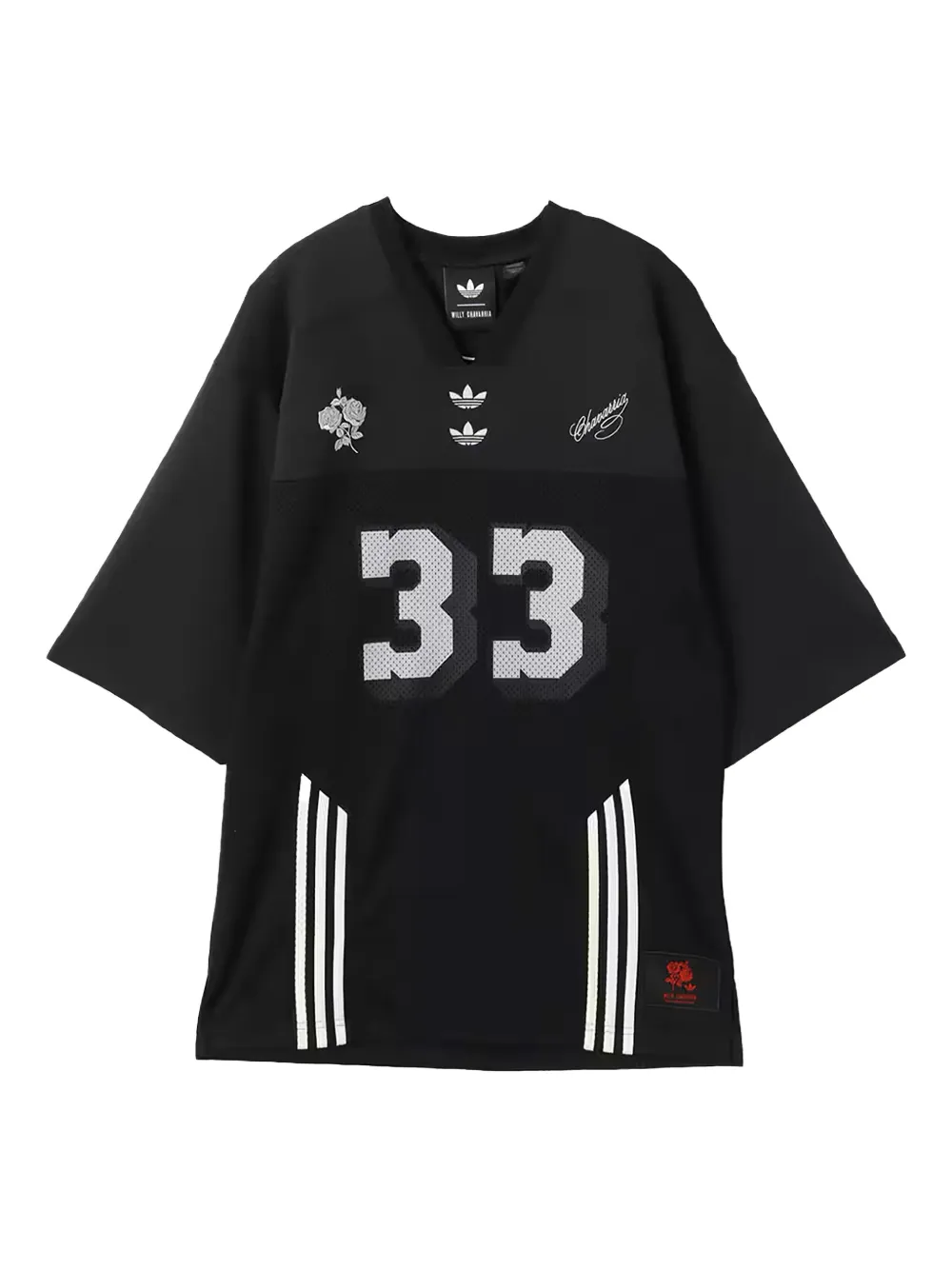 

Футболка из коллаборации с Willy Chavarria adidas, черный