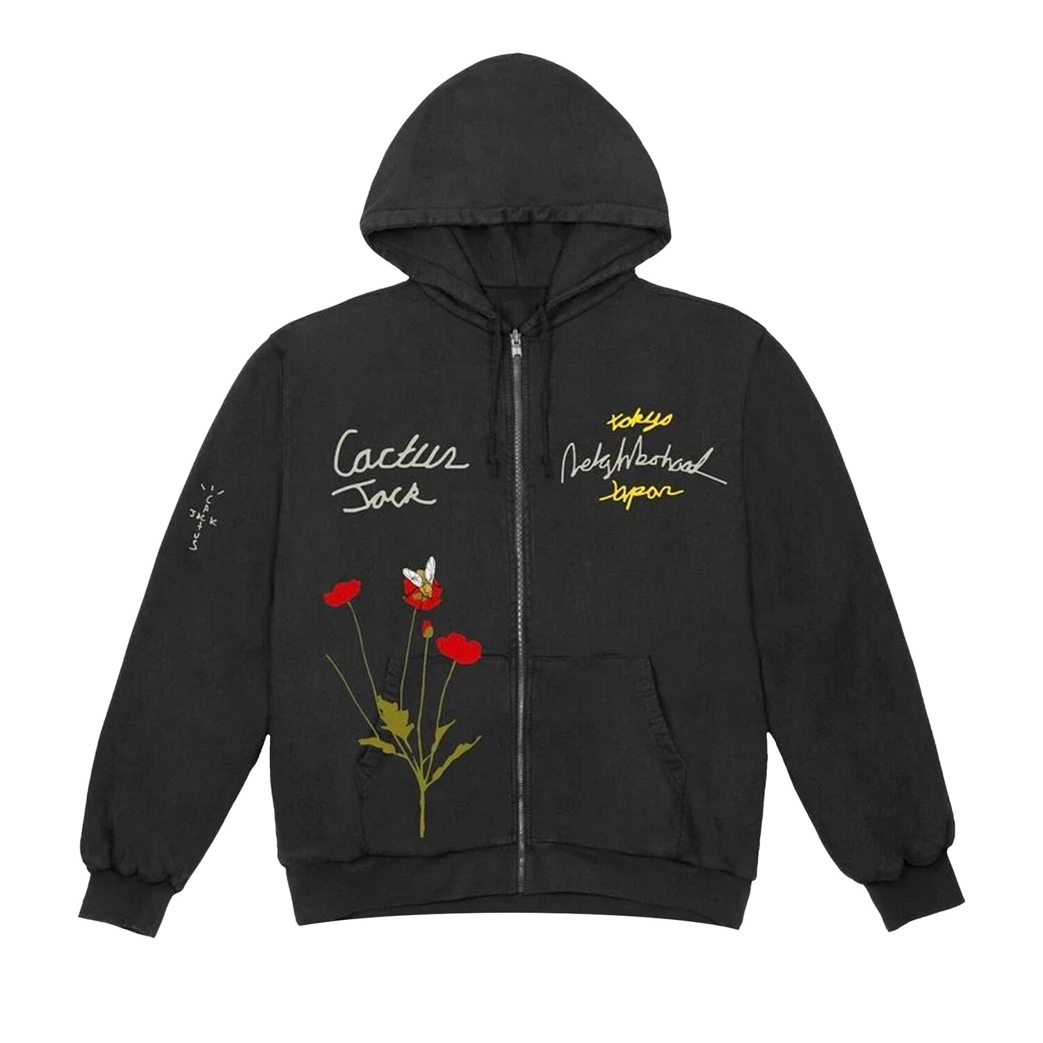 

Толстовка Черный Cactus Jack by Travis Scott x Neighborhood Carousel