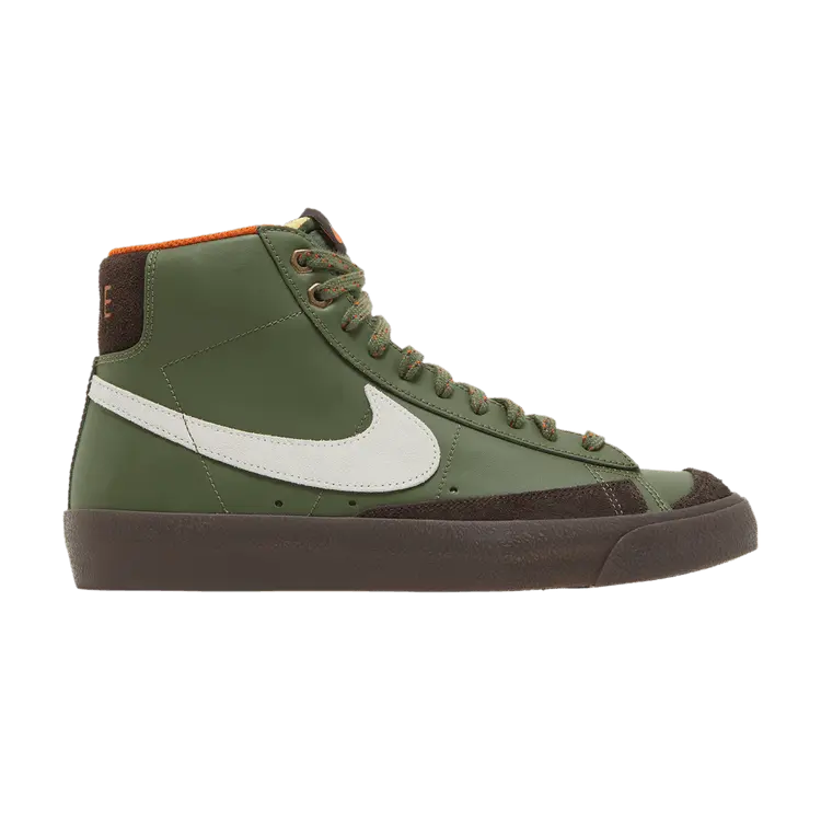

Кроссовки Nike Blazer Mid '77 Vintage 'Army Olive', зеленый