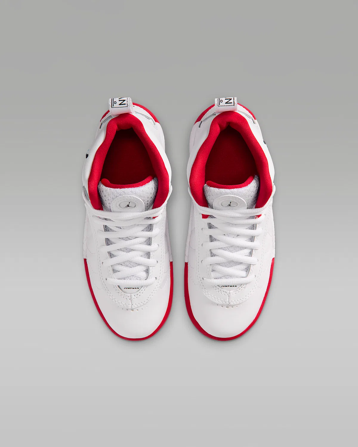 Кроссовки Jordan Jumpman Pro для детей, White/True Red/Metallic Silver/Black — фото 4
