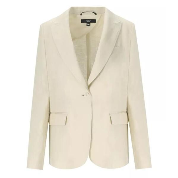 

Куртка nalut sand single-breasted blazer Max Mara, бежевый