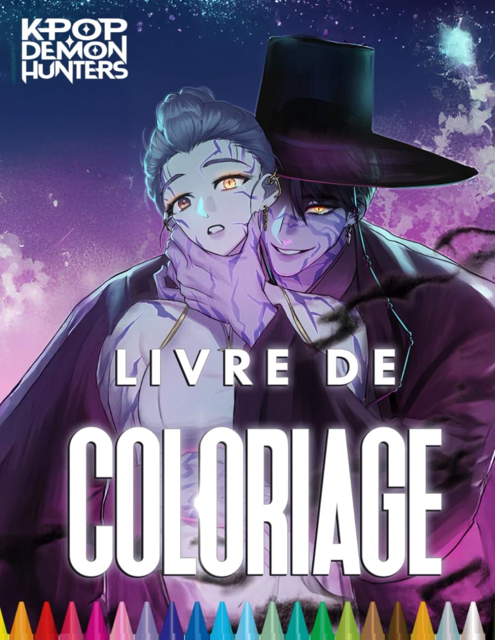 

KP0P DE’M0NS X: Livre de coloriage Idoles et Étoiles Asiatiques (Independently published)