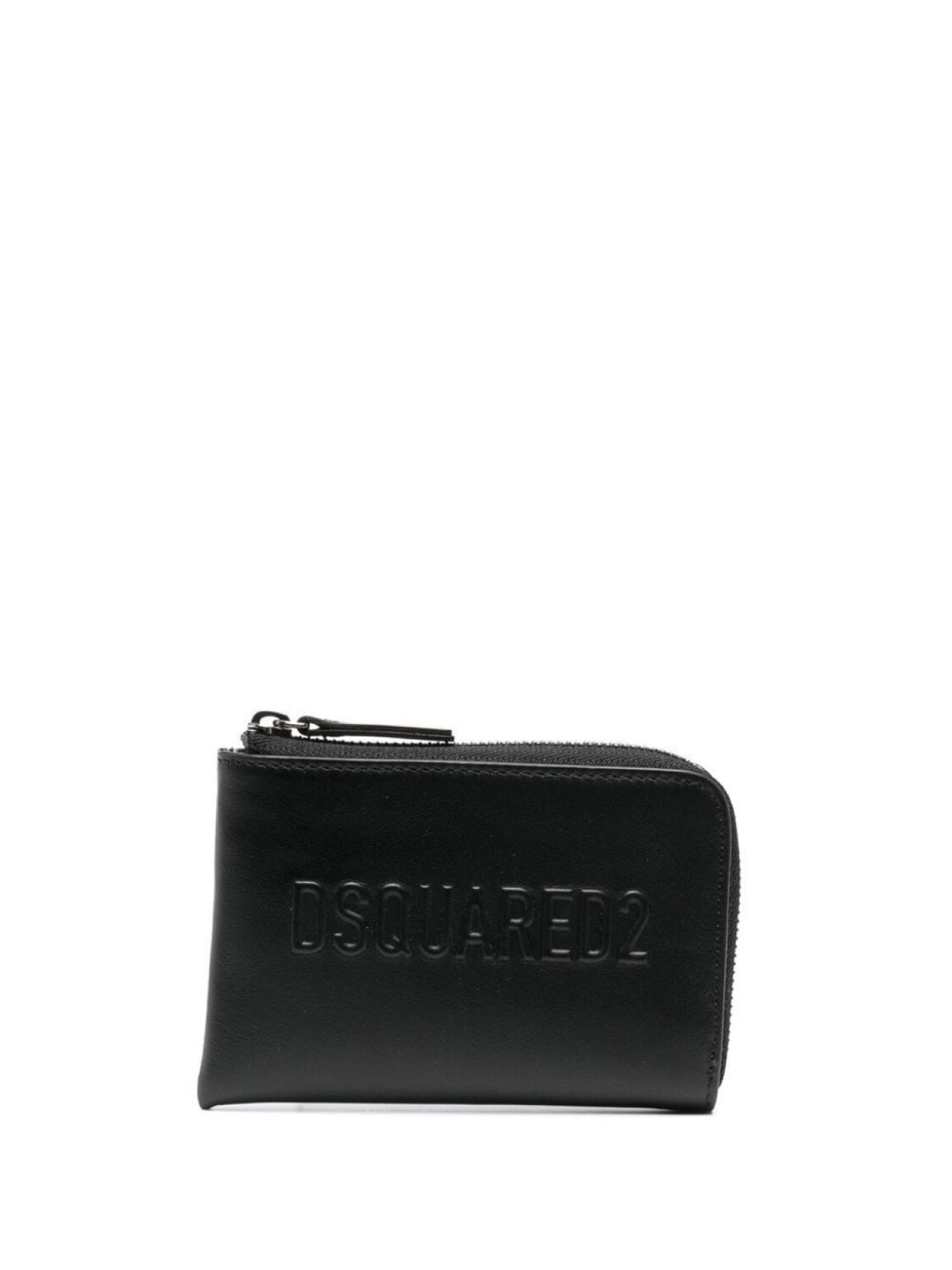 

Dsquared2 кошелек с тисненым логотипом, черный