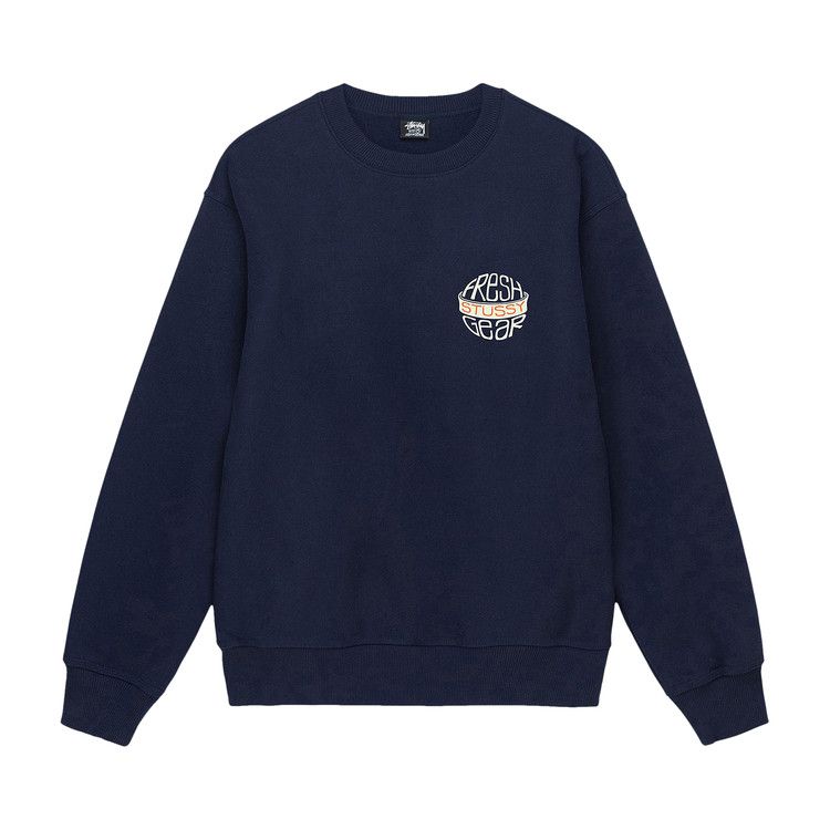 

Свитер Stussy Fresh Gear Crew, Navy