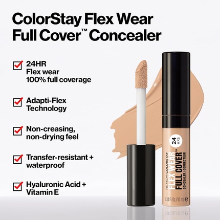 Colorstay Flex Wear Full Cover Несминающийся консилер Revlon — фото 3