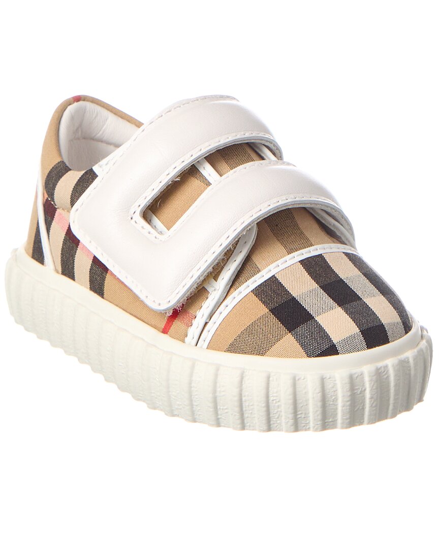 

Кроссовки Burberry Canvas, коричневый