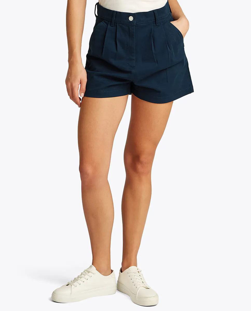 

Женские шорты с высокой талией Claire Tommy Jeans, темно-синий