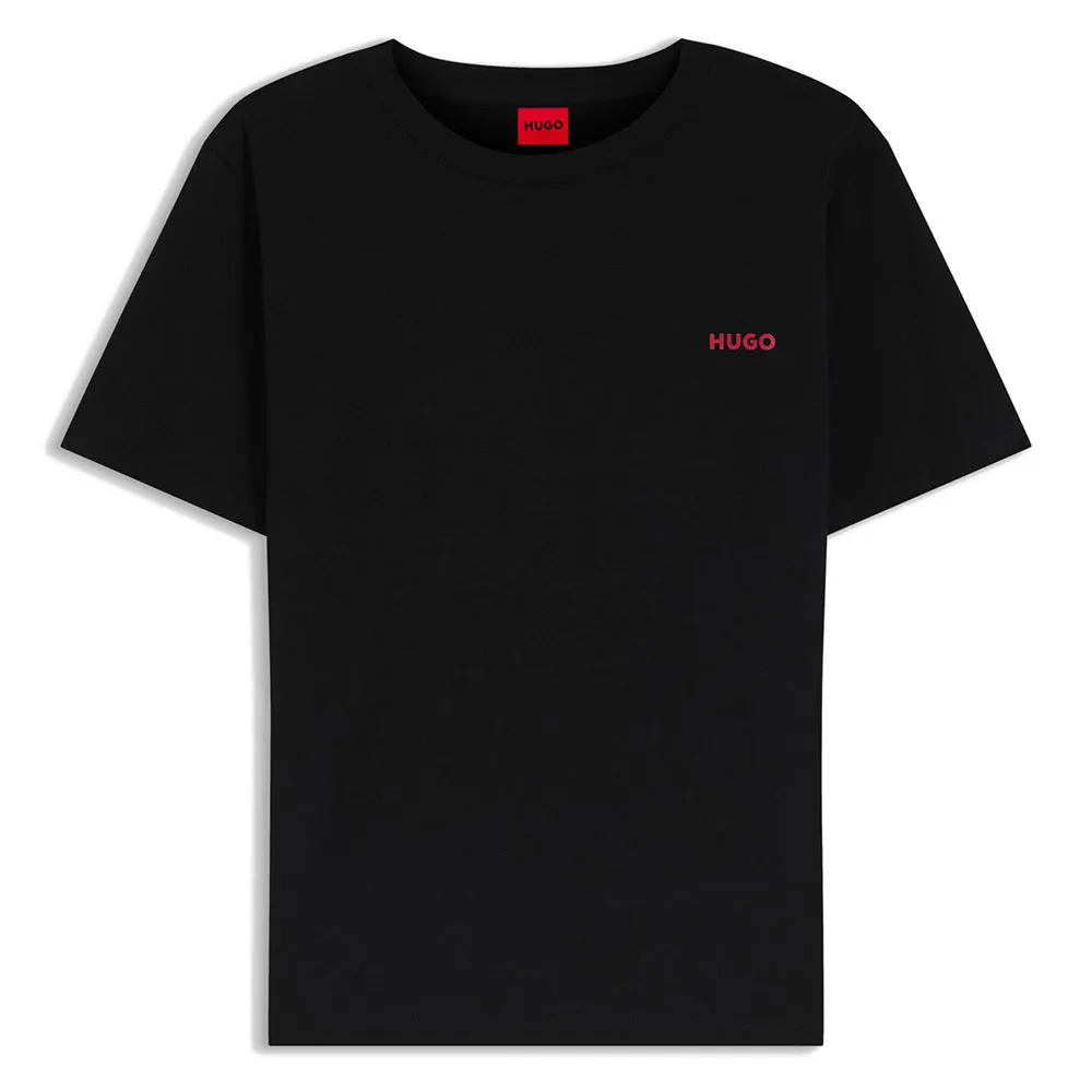 

Пижамная футболка HUGO 10276976 с коротким рукавом, черный